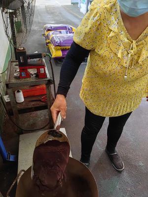 Hoher Mineralstoffgehalt Tierfutterpulver mit frischem Ente- und Huhnblut 5% Fasergehalt